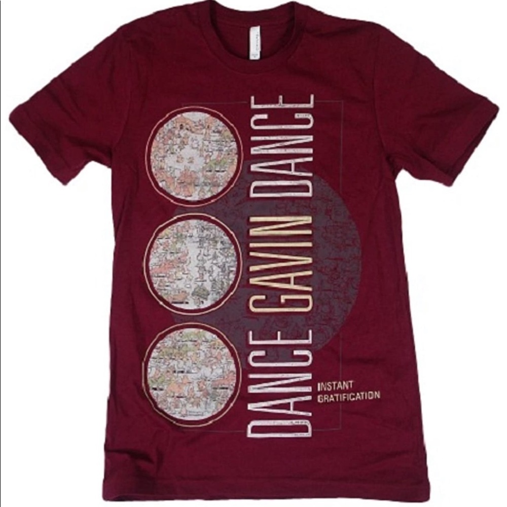Dance Gavin Dance Instant Gratification Maroon